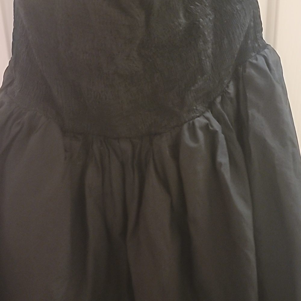 Strapless Black Midi Dress 🖤 - Picture 7 of 12